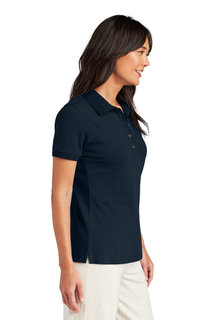NavyBlazer Brooks Brothers Women's Pima Cotton Pique Polo BB18201