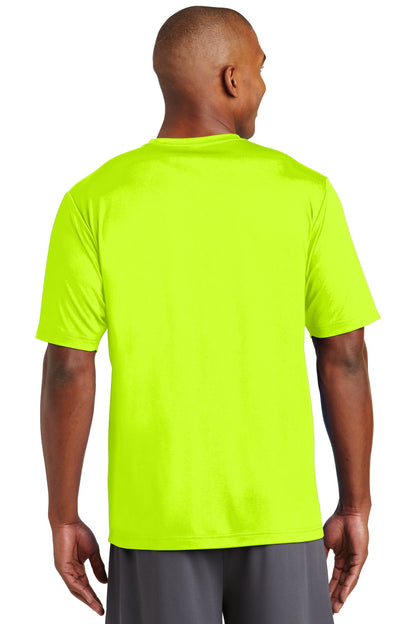 Neon Yellow Sport-Tek PosiCharge Tough Tee . ST320