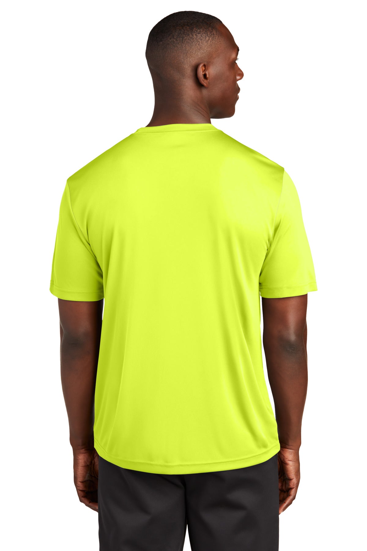 Neon Yellow Sport-Tek Tall PosiCharge Competitor Tee. TST350