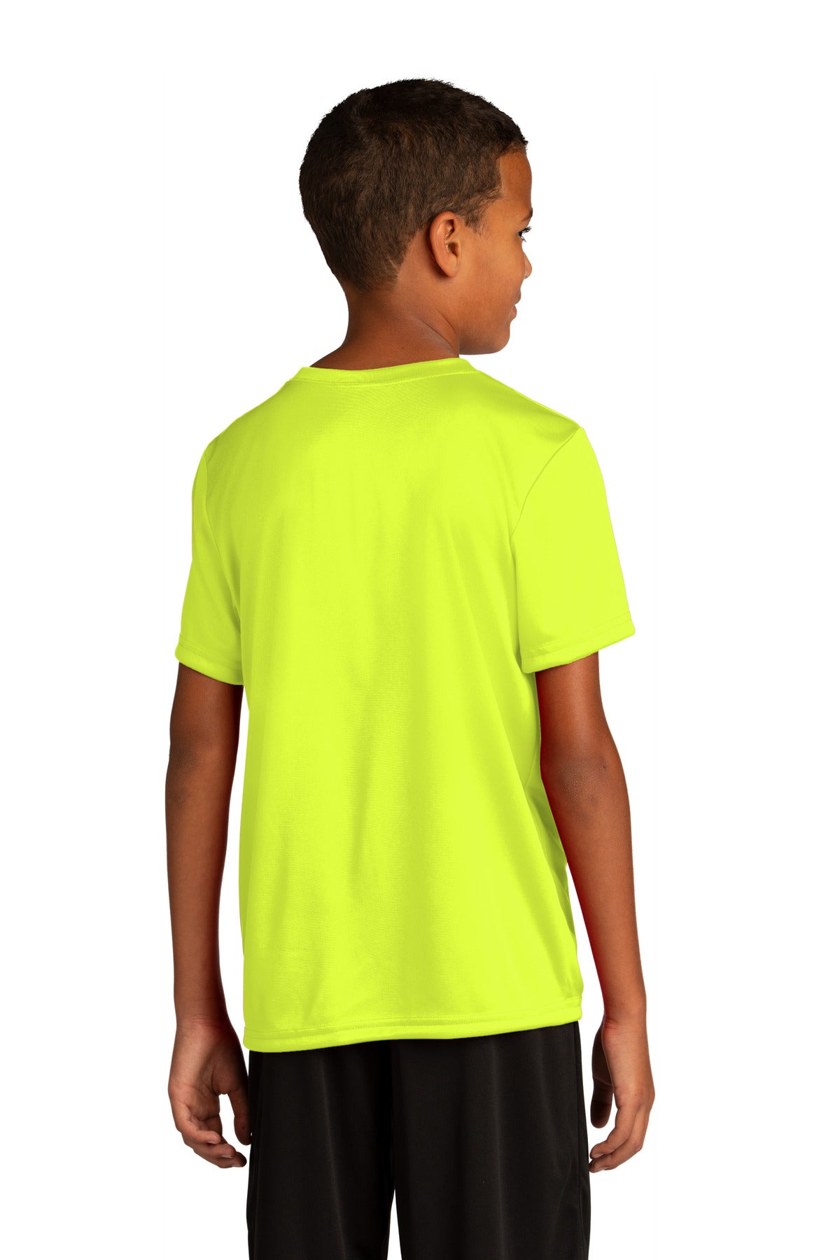 NeonYellow Sport-Tek Youth PosiCharge Re-Compete Tee YST720
