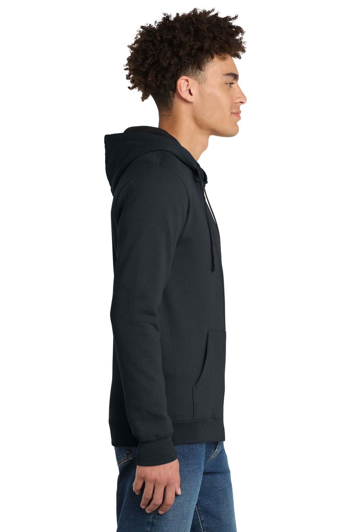 New Navy District The Concert Fleece Full-Zip Hoodie. DT800
