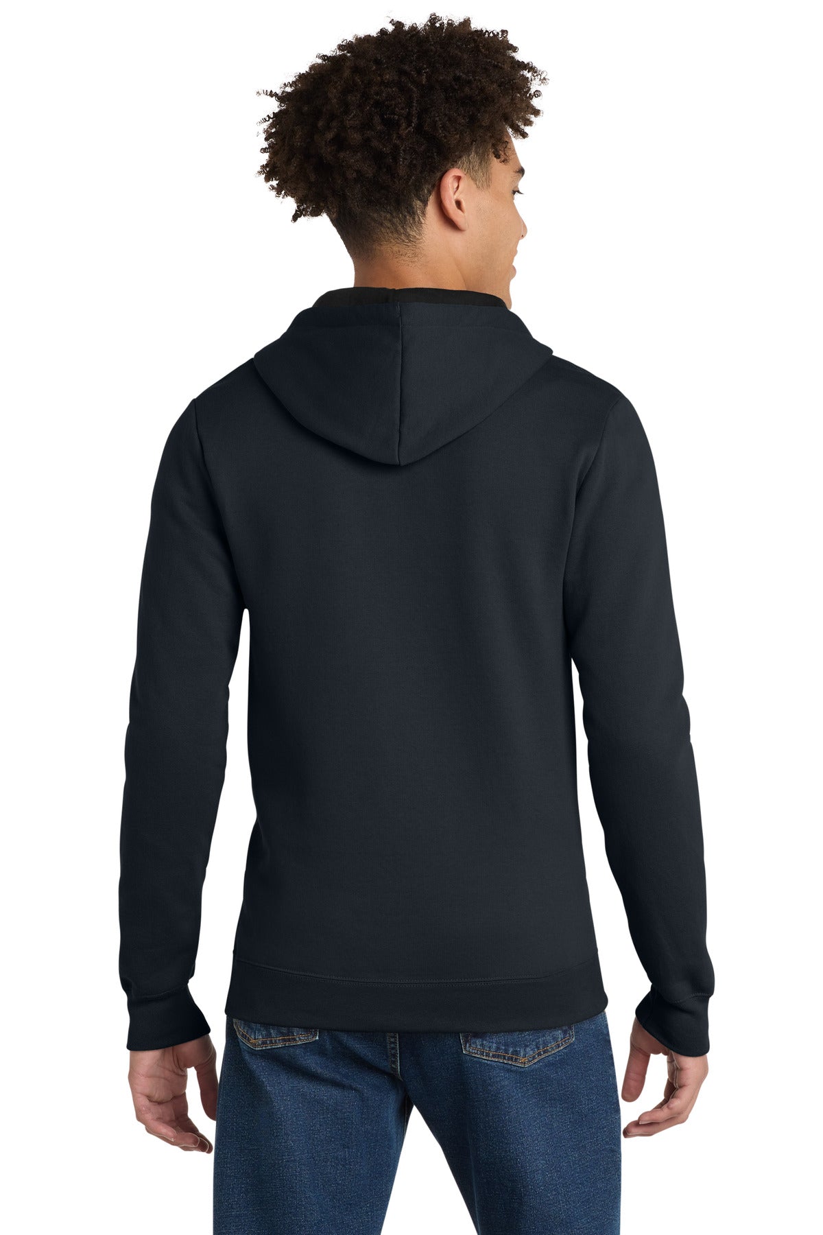 New Navy District The Concert Fleece Full-Zip Hoodie. DT800