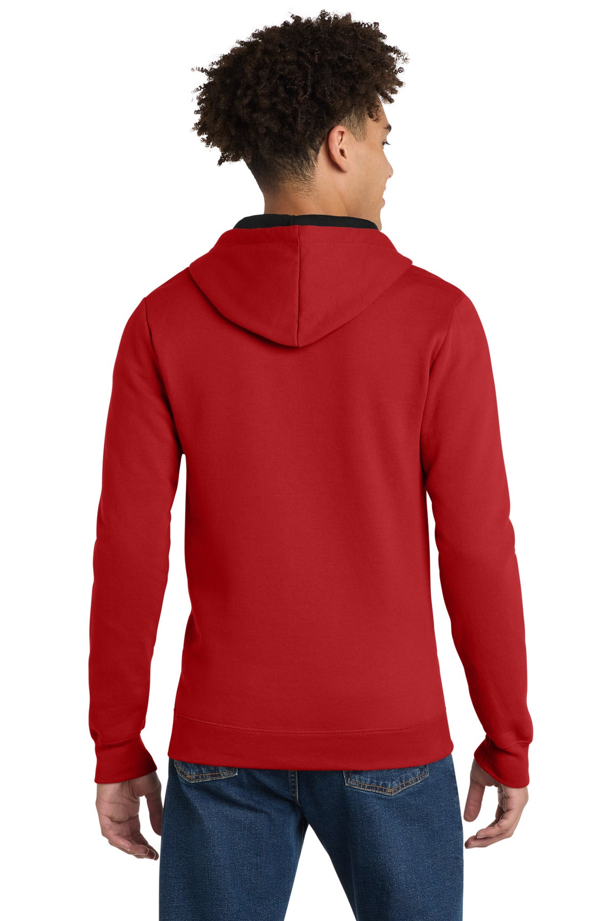 New Red District The Concert Fleece Full-Zip Hoodie. DT800