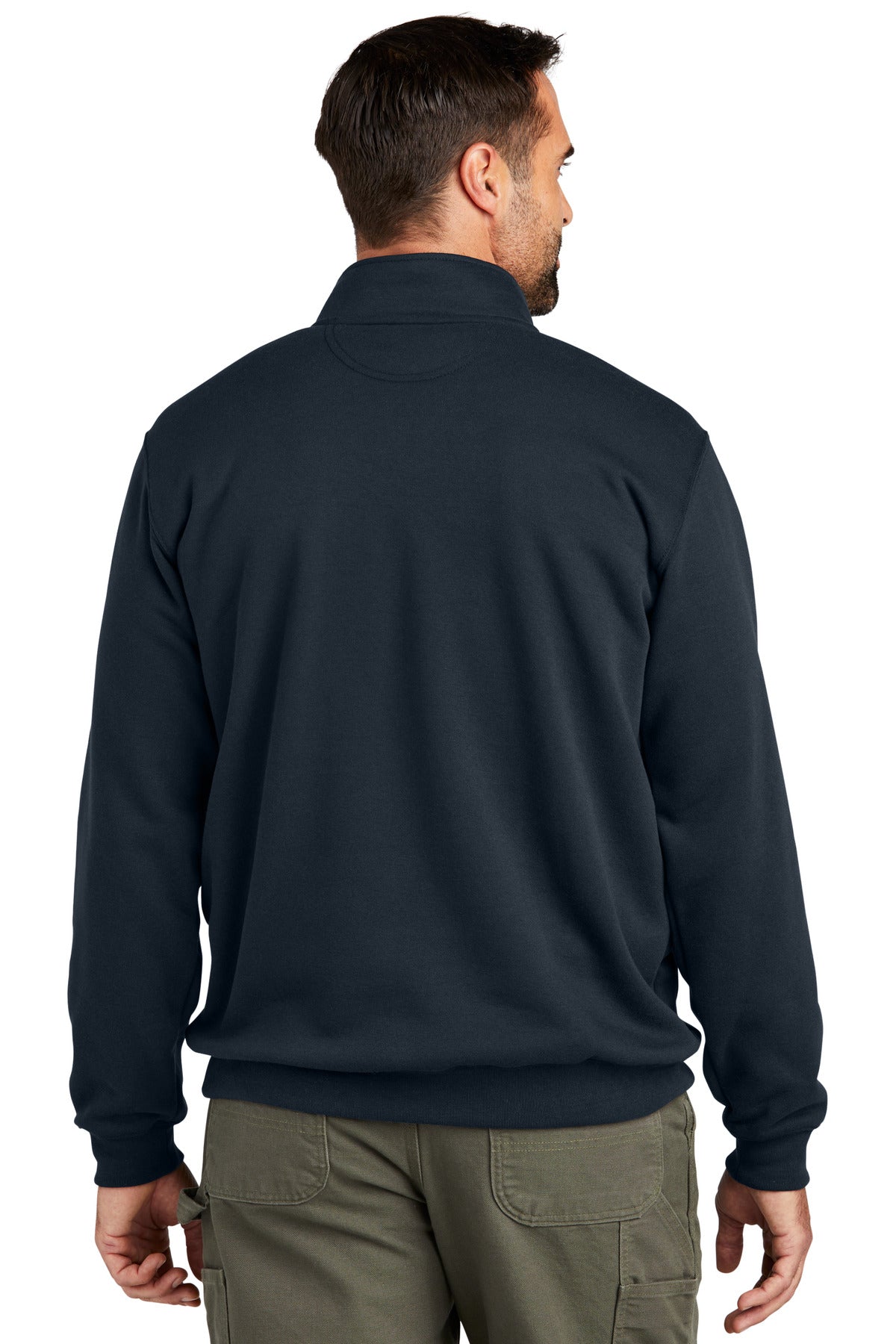 NewNavy Carhartt Midweight 1/4-Zip Mock Neck Sweatshirt CT105294