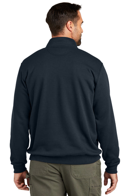 NewNavy Carhartt Midweight 1/4-Zip Mock Neck Sweatshirt CT105294