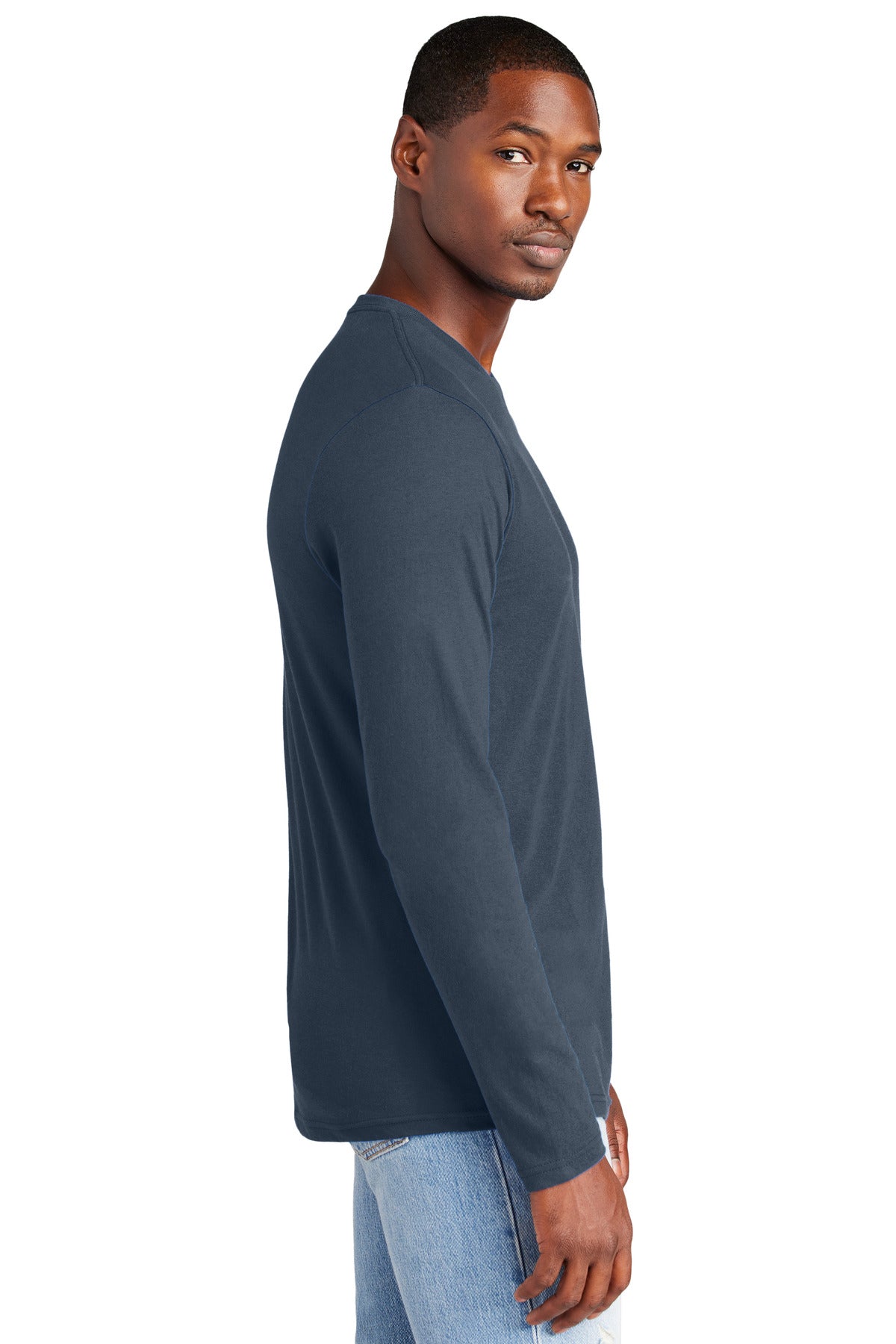 NewNavy District Very Important Tee Long Sleeve. DT6200