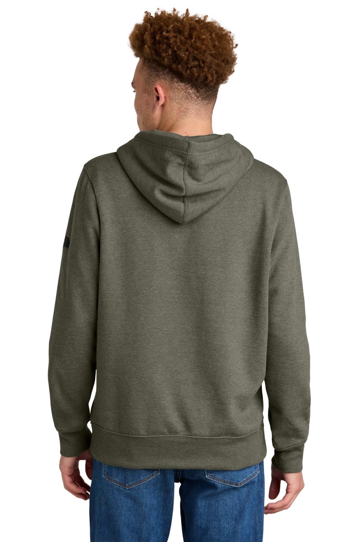 NewTpGrnHt The North Face Sleeve Logo Pullover Hoodie NF0A8AU0