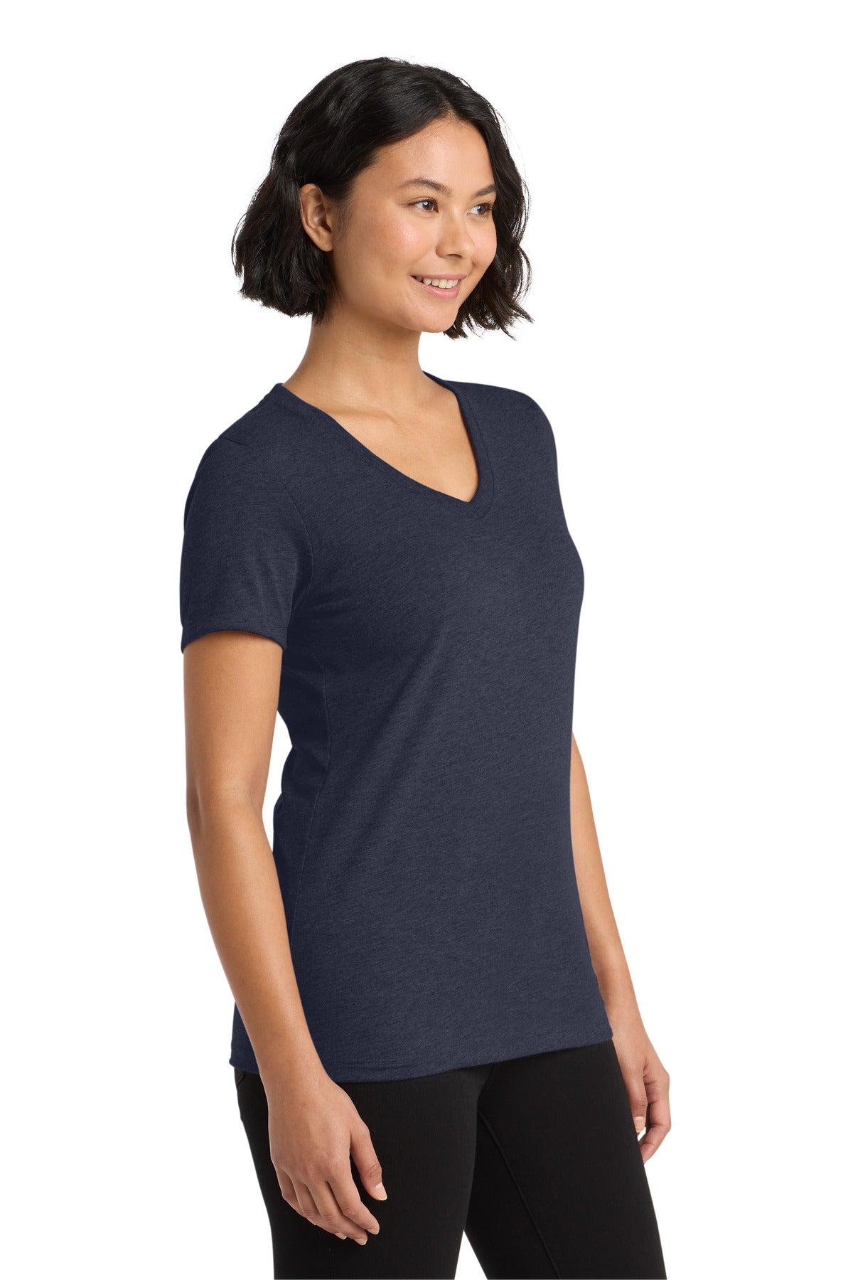 NghtSkyNvy Allmade Women's Tri-Blend V-Neck Tee AL2018