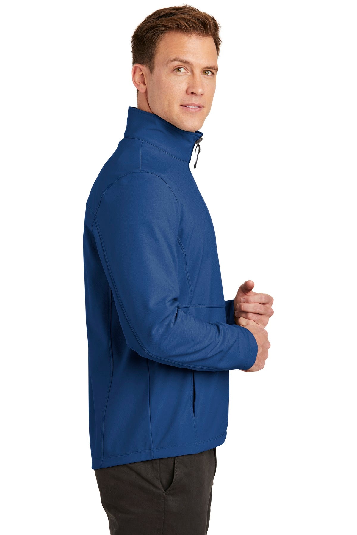 Night Sky Blue Port Authority Collective Soft Shell Jacket. J901