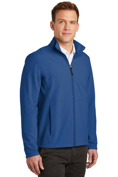 Night Sky Blue Port Authority Collective Soft Shell Jacket. J901