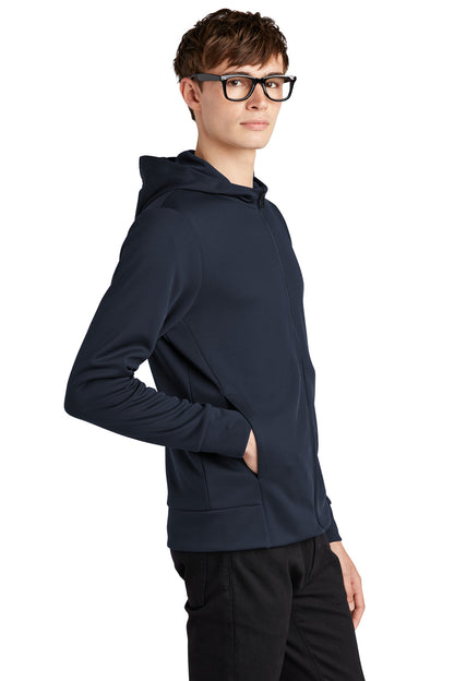 NightNavy Mercer+Mettle Double-Knit Full-Zip Hoodie MM3002