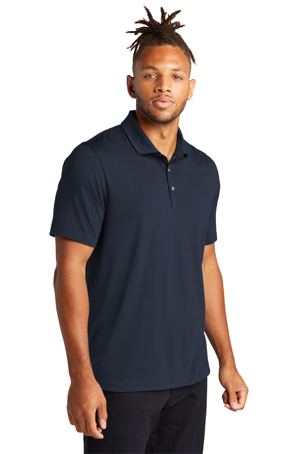 NightNavy Mercer+Mettle Stretch Jersey Polo MM1014