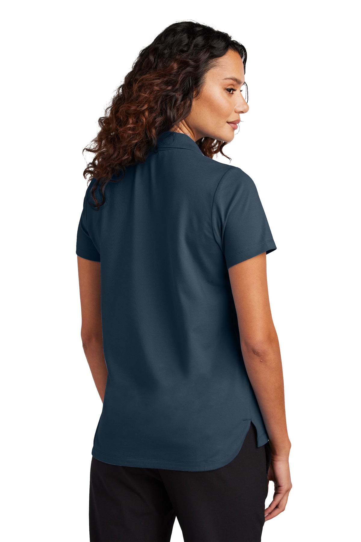 NightNavy Mercer+Mettle Women's Stretch Pique Polo MM1005