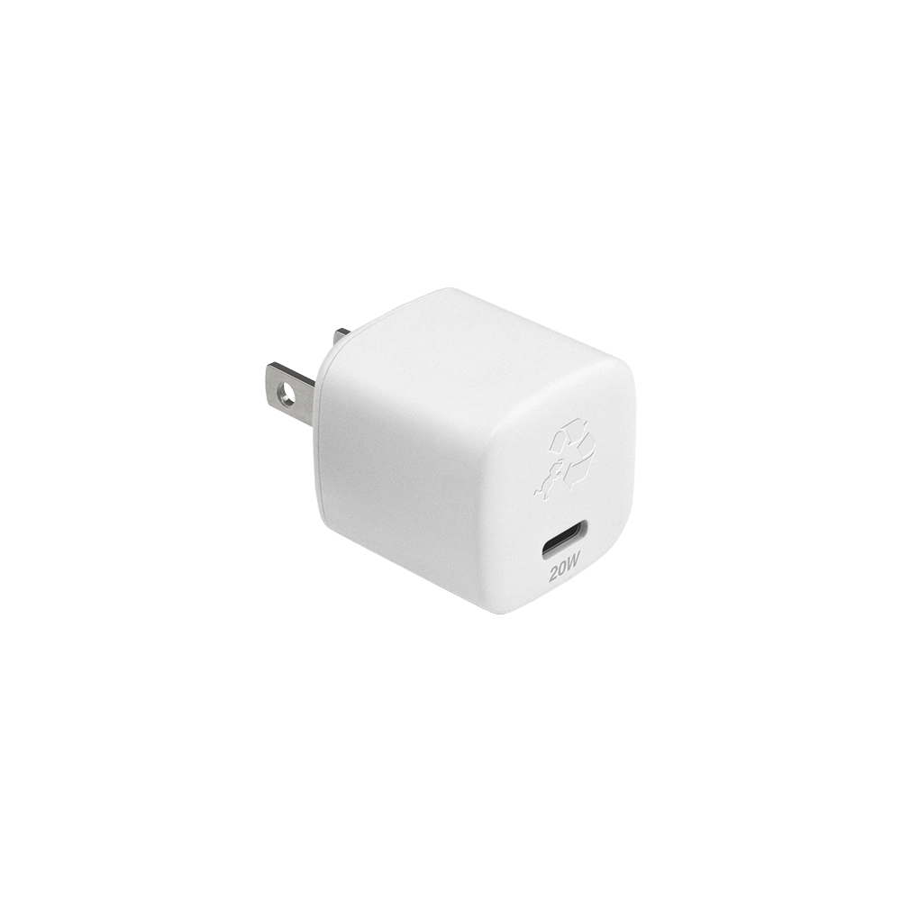 Nimble Wally Subnano 20W USB-C Wall Charger - White