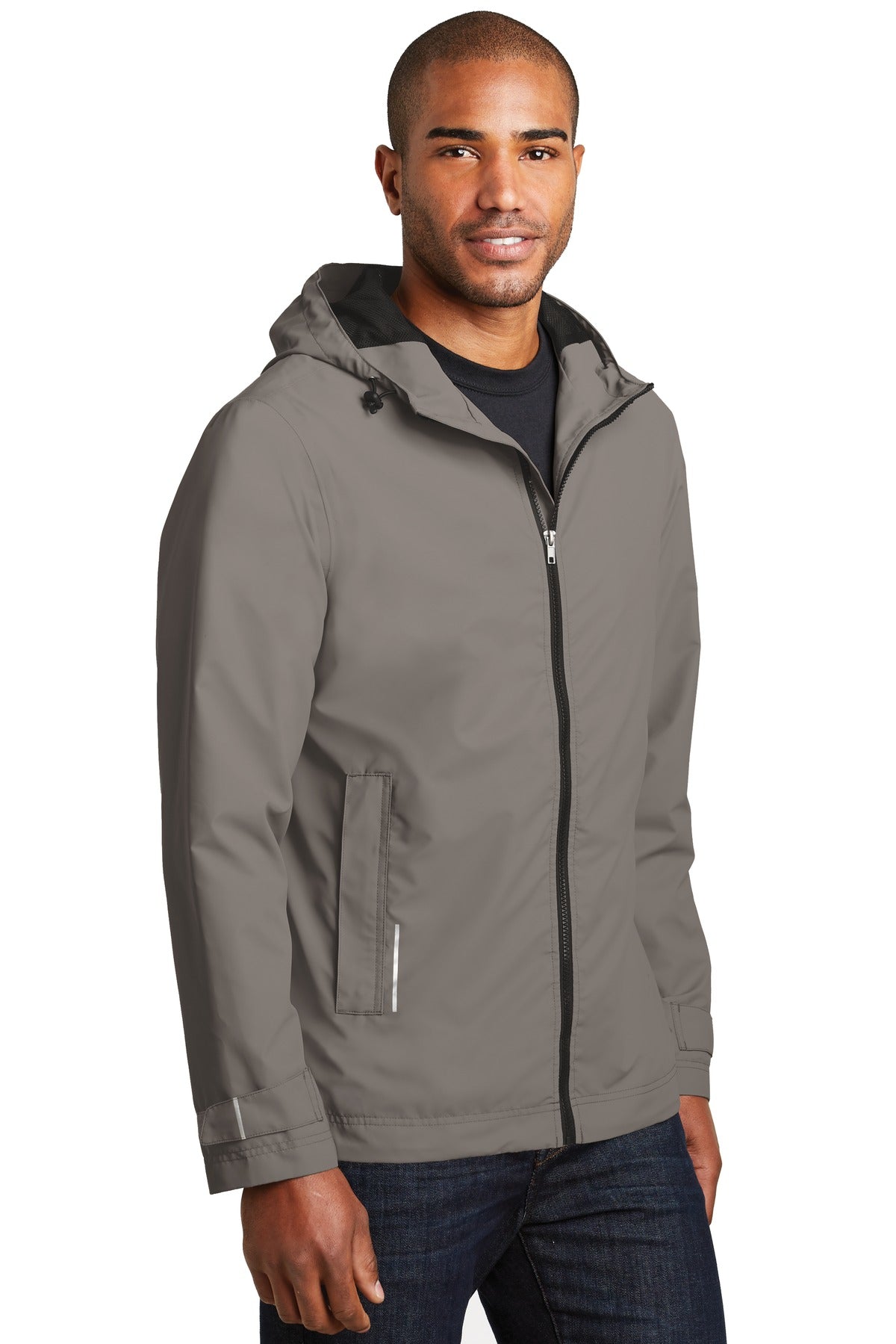Northern Grey Port Authority Northwest Slicker. J7710