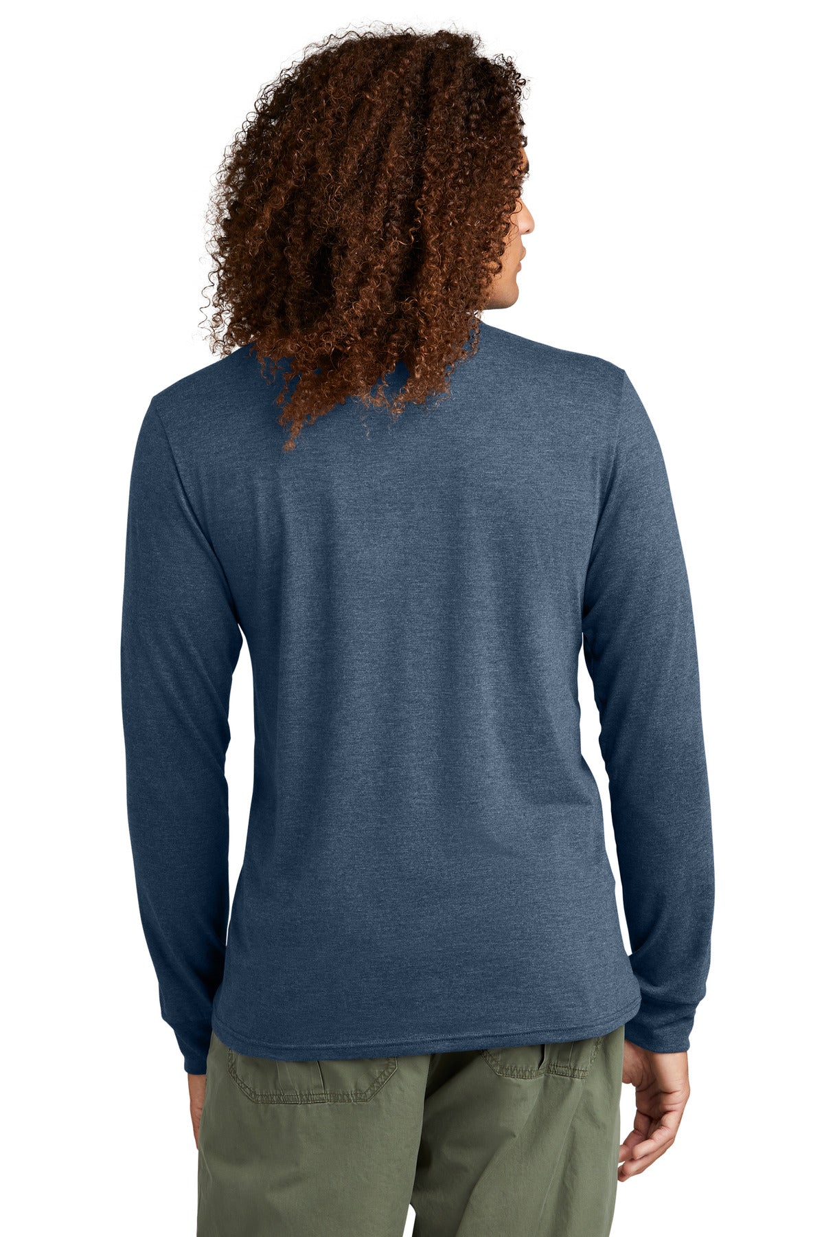 NvyFrost District Perfect Tri Long Sleeve Henley DT145