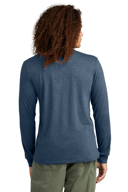 NvyFrost District Perfect Tri Long Sleeve Henley DT145