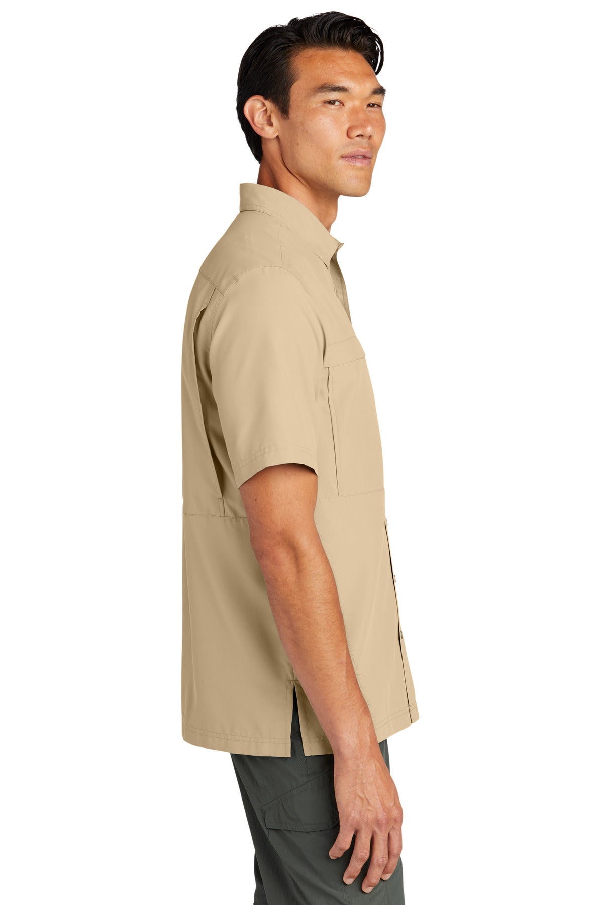Oat Port Authority Short Sleeve UV Daybreak Shirt W961