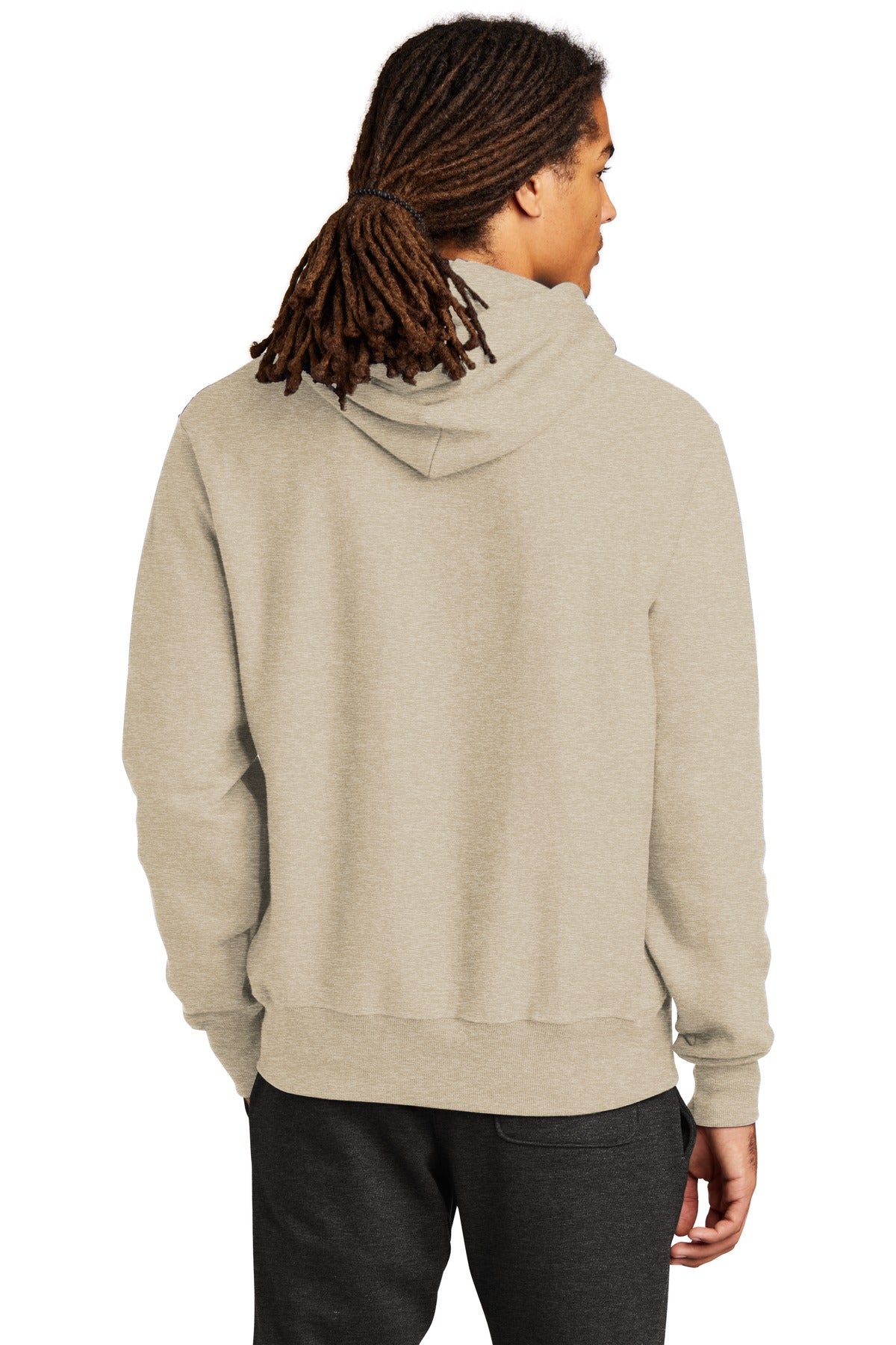 OatHthr Champion Reverse Weave Hooded Sweatshirt S101