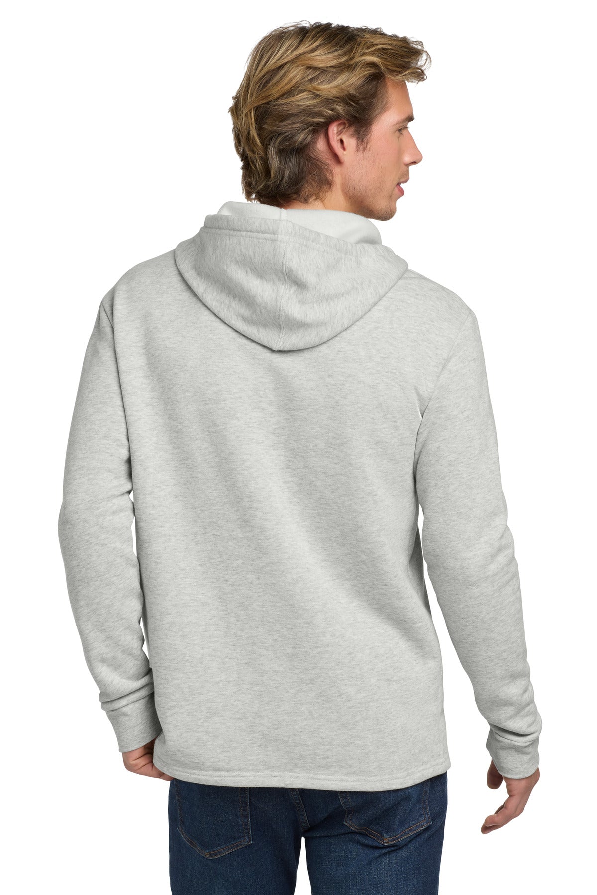 Oatmeal Next Level Apparel Adult Malibu Pullover Hoodie. NL9300