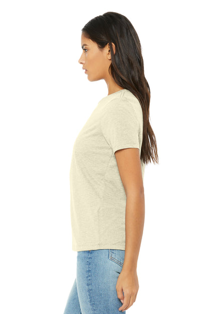 OatmealTB BELLA+CANVAS Women's Relaxed Triblend Tee BC6413