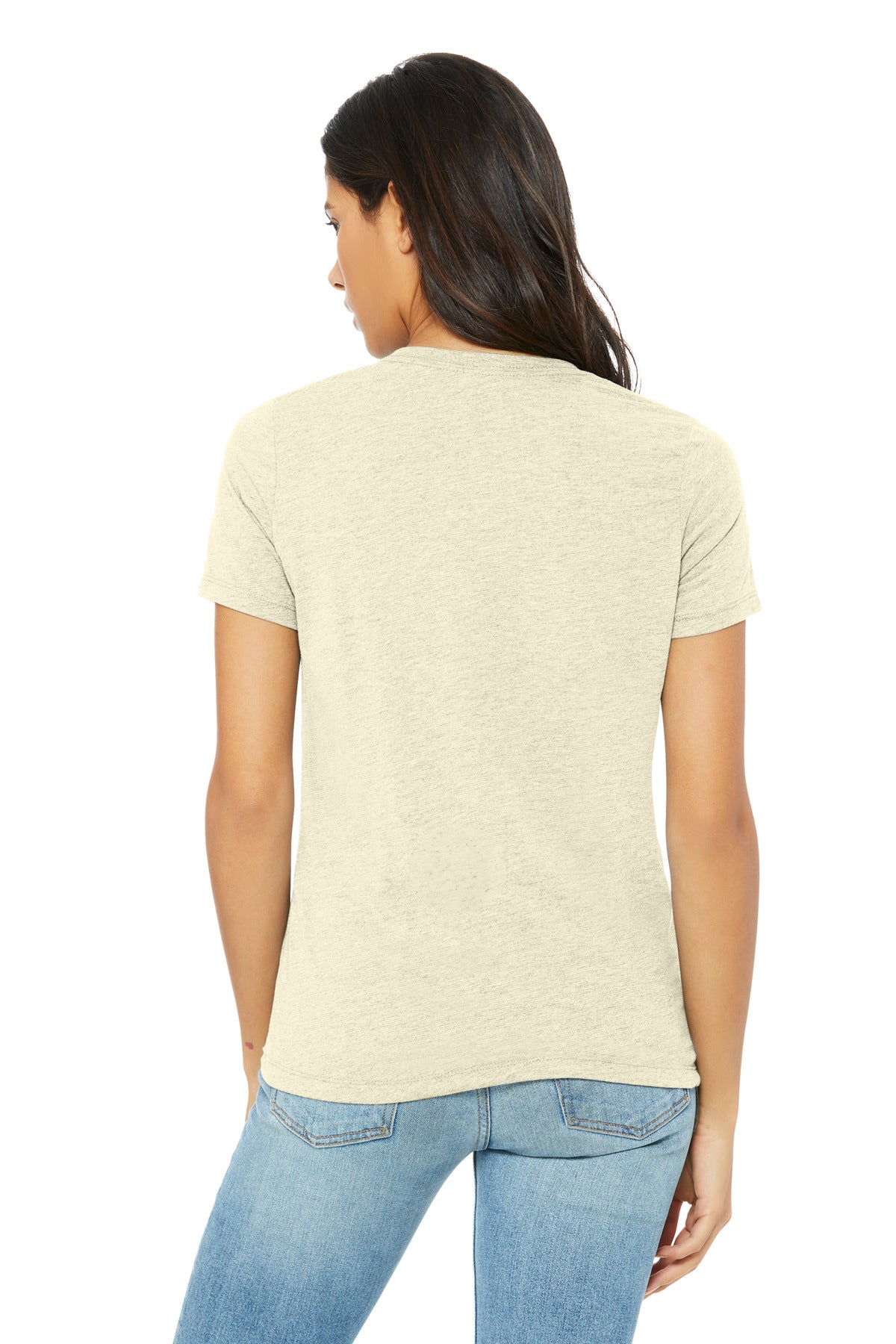 OatmealTB BELLA+CANVAS Women's Relaxed Triblend Tee BC6413