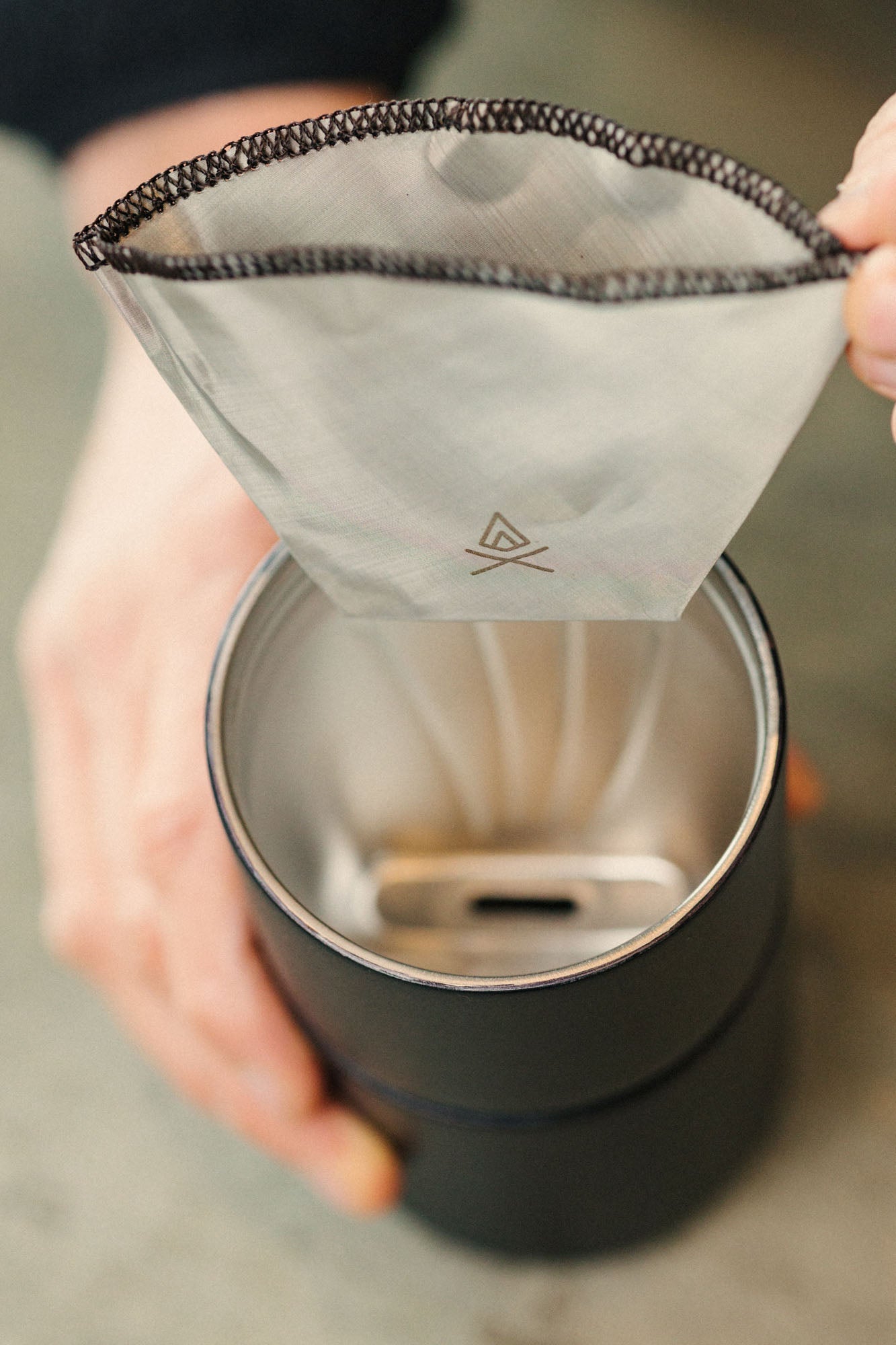 Black VSSL Nest Pour Over Set