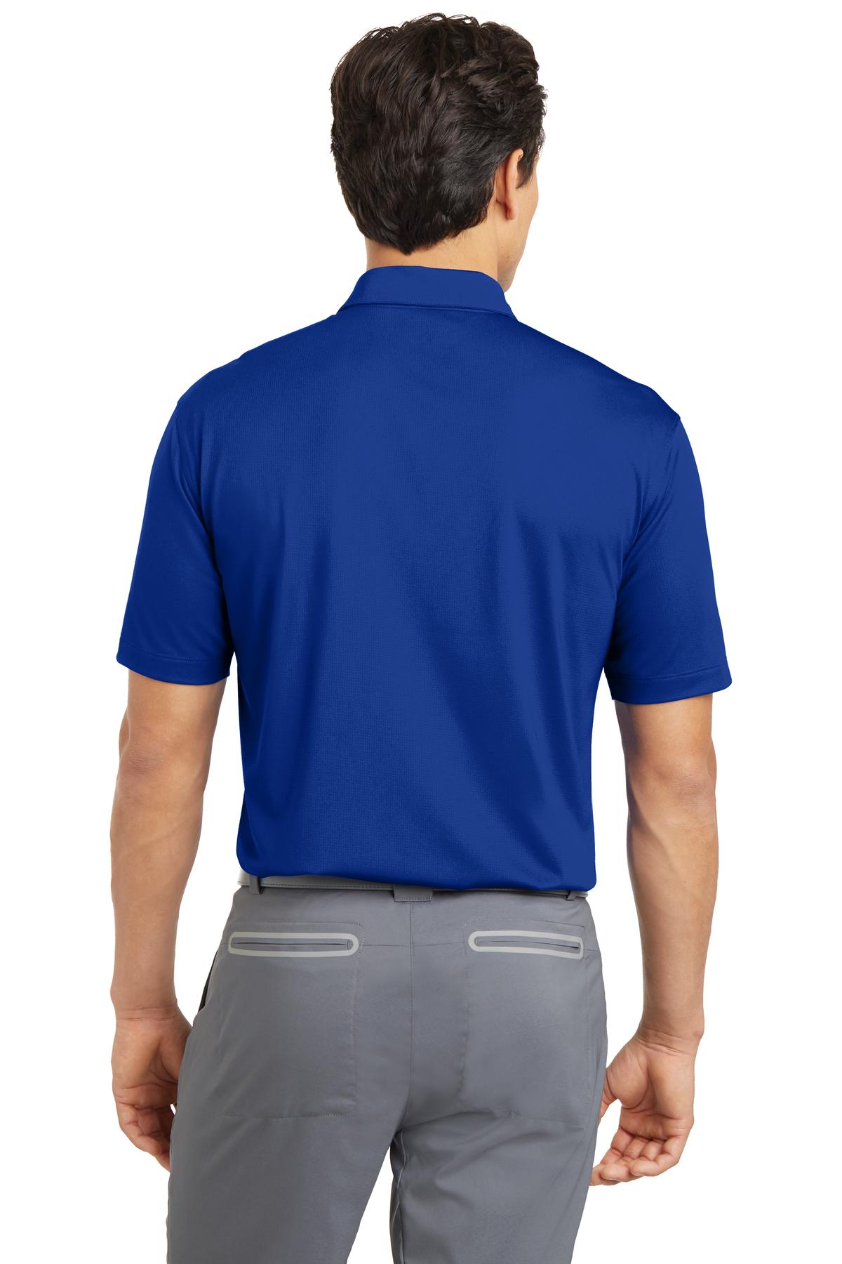 Old Royal Nike Dri-FIT Vertical Mesh Polo. 637167