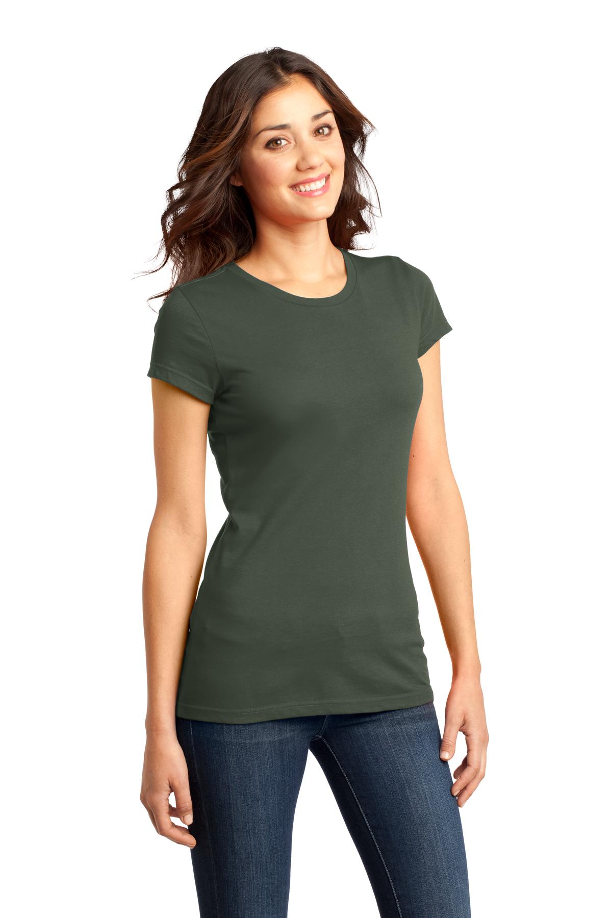 Olive District Women's Fitted Very Important Tee . DT6001
