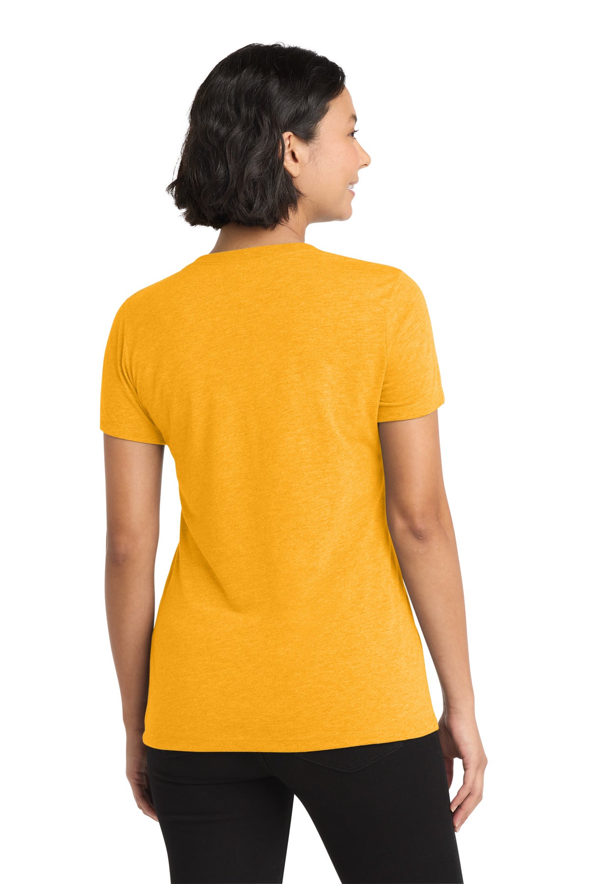 OrngUFancy Allmade Women's Tri-Blend V-Neck Tee AL2018