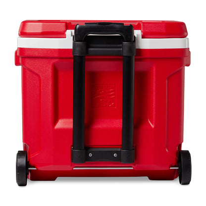 White-Red Star Igloo® Profile II 28 Qt Roller Cooler