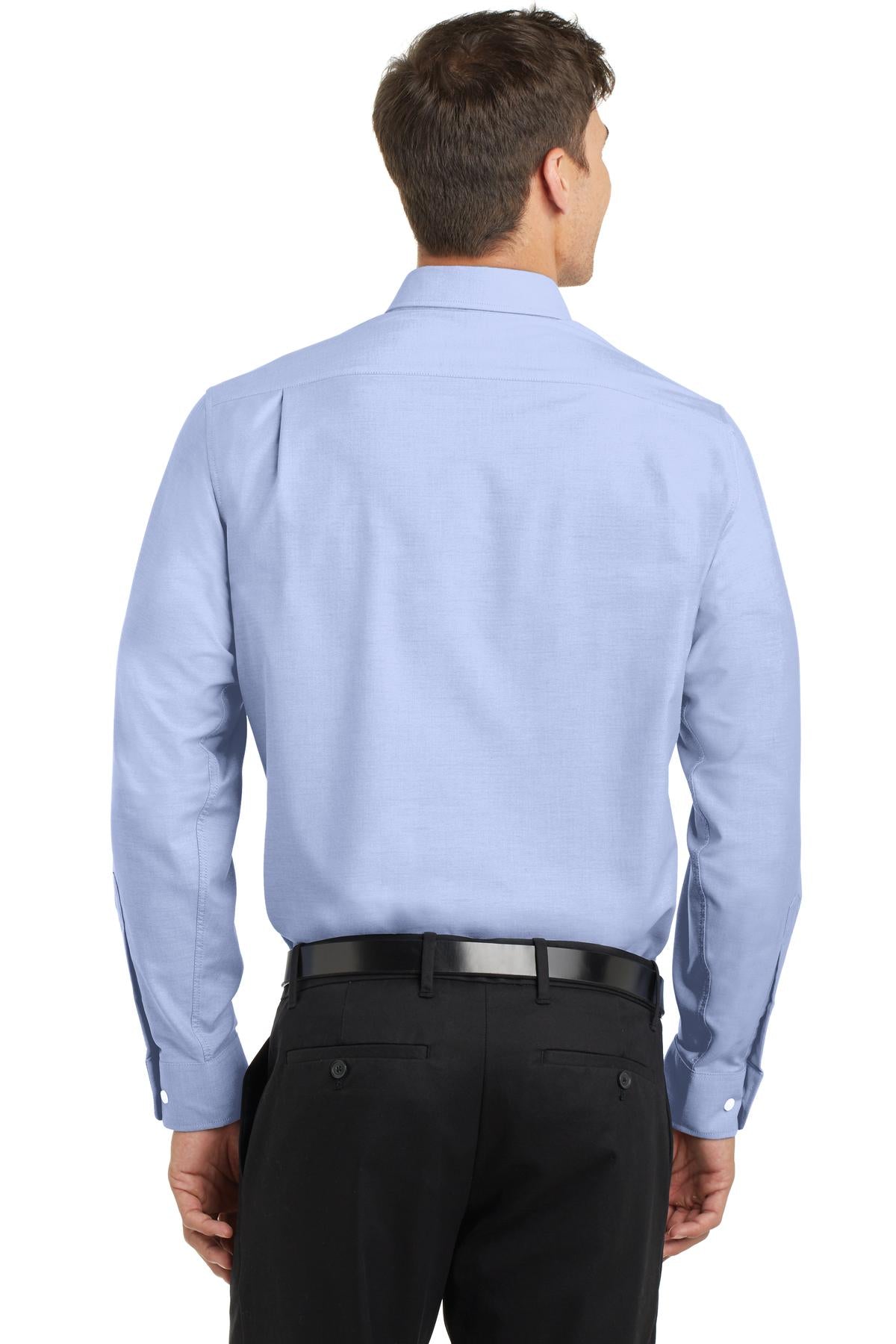 Oxford Blue Port Authority SuperPro Oxford Shirt. S658