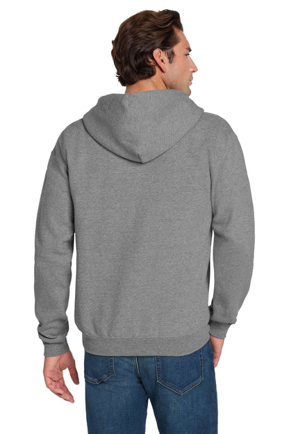 Oxford Jerzees Super Sweats NuBlend - Full-Zip Hooded Sweatshirt. 4999M