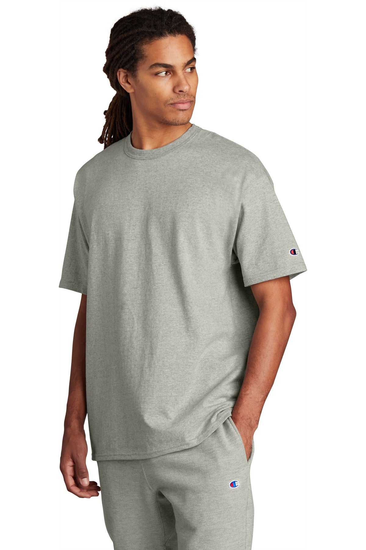 OxfordGrey Champion Heritage 7-Oz. Jersey Tee T105