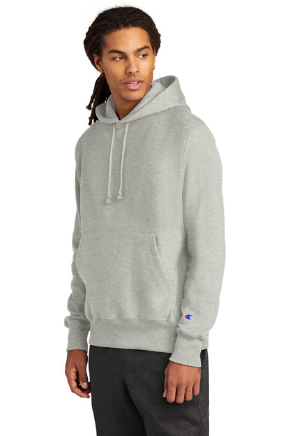 OxfordGrey Champion Reverse Weave Hooded Sweatshirt S101
