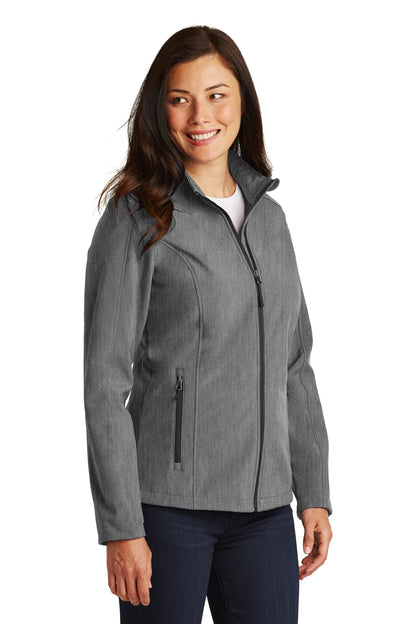 Pearl Grey Hth Port Authority Women's Core Soft Shell Jacket. L317