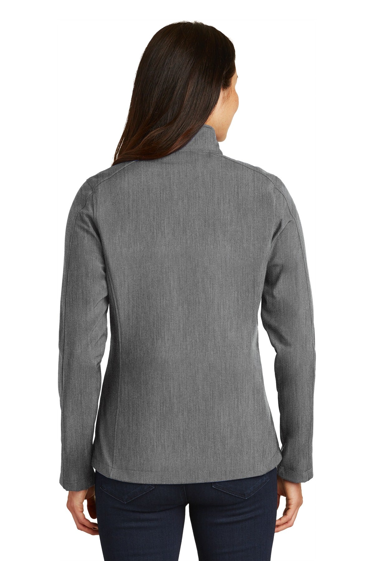 Pearl Grey Hth Port Authority Women's Core Soft Shell Jacket. L317
