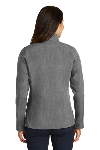 Pearl Grey Hth Port Authority Women's Core Soft Shell Jacket. L317
