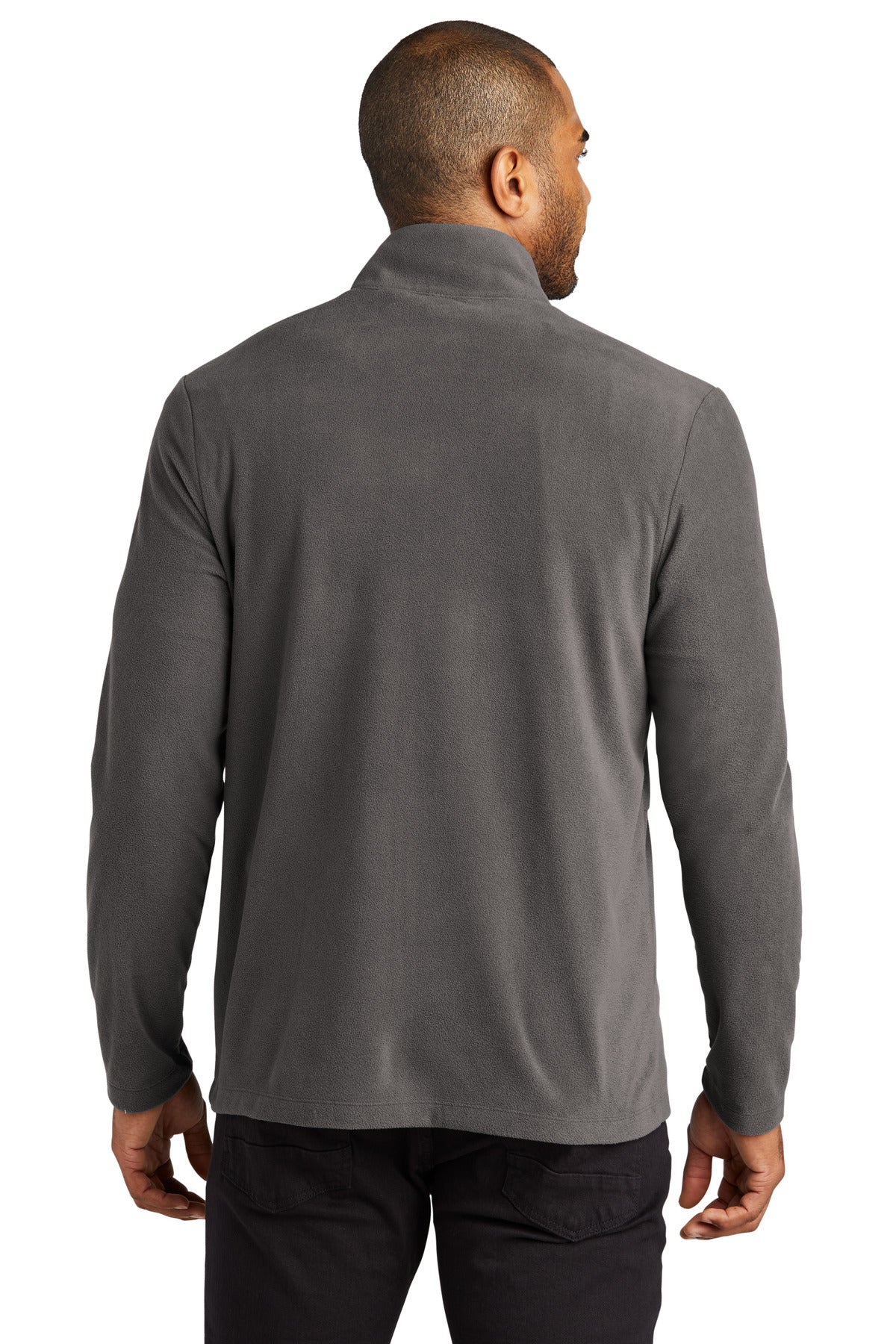 Pewter Port Authority Accord Microfleece Jacket F151