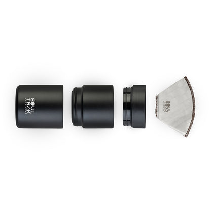 Black VSSL Nest Pour Over Set