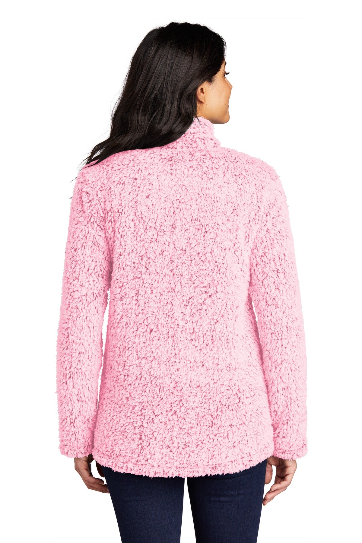 Pop Raspbry He Port Authority Women's Cozy 1/4-Zip Fleece L130