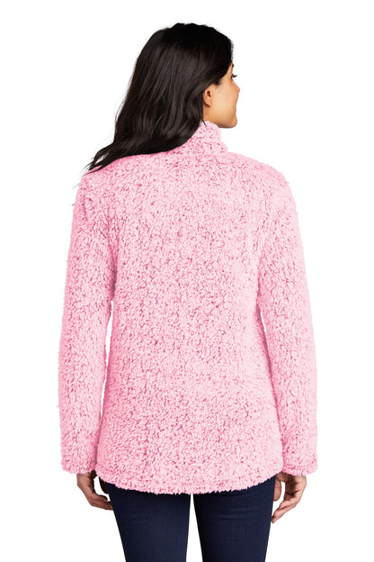 Pop Raspbry He Port Authority Women's Cozy 1/4-Zip Fleece L130
