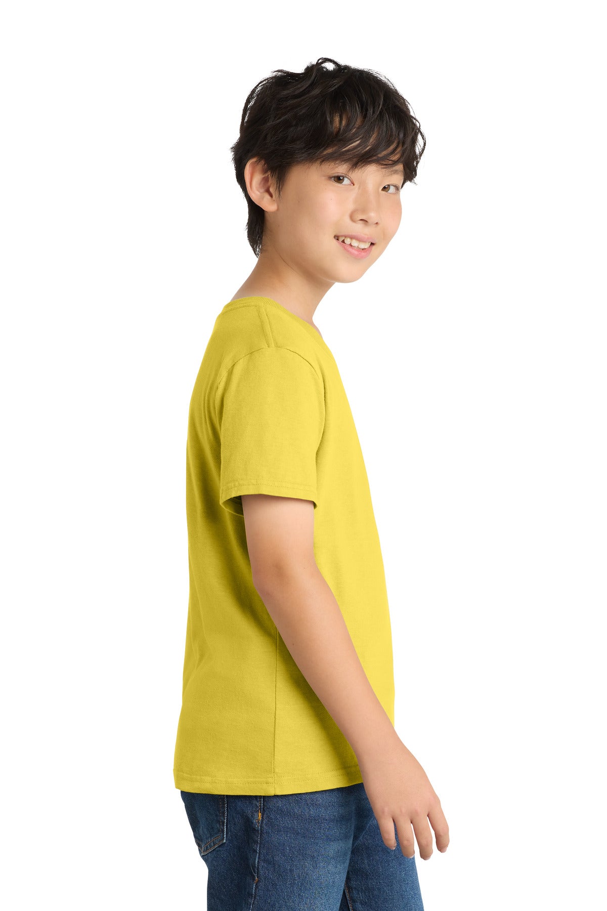 Popcorn Port & Company Youth Beach Wash Garment-Dyed Tee. PC099Y