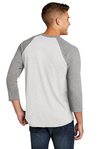 PrmHt/HtWt Next Level Apparel Adult Tri-Blend 3/4-Sleeve Raglan Tee. NL6051
