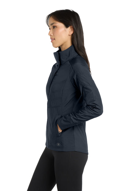 Propel Navy OGIO Women's Brink Soft Shell. LOE722