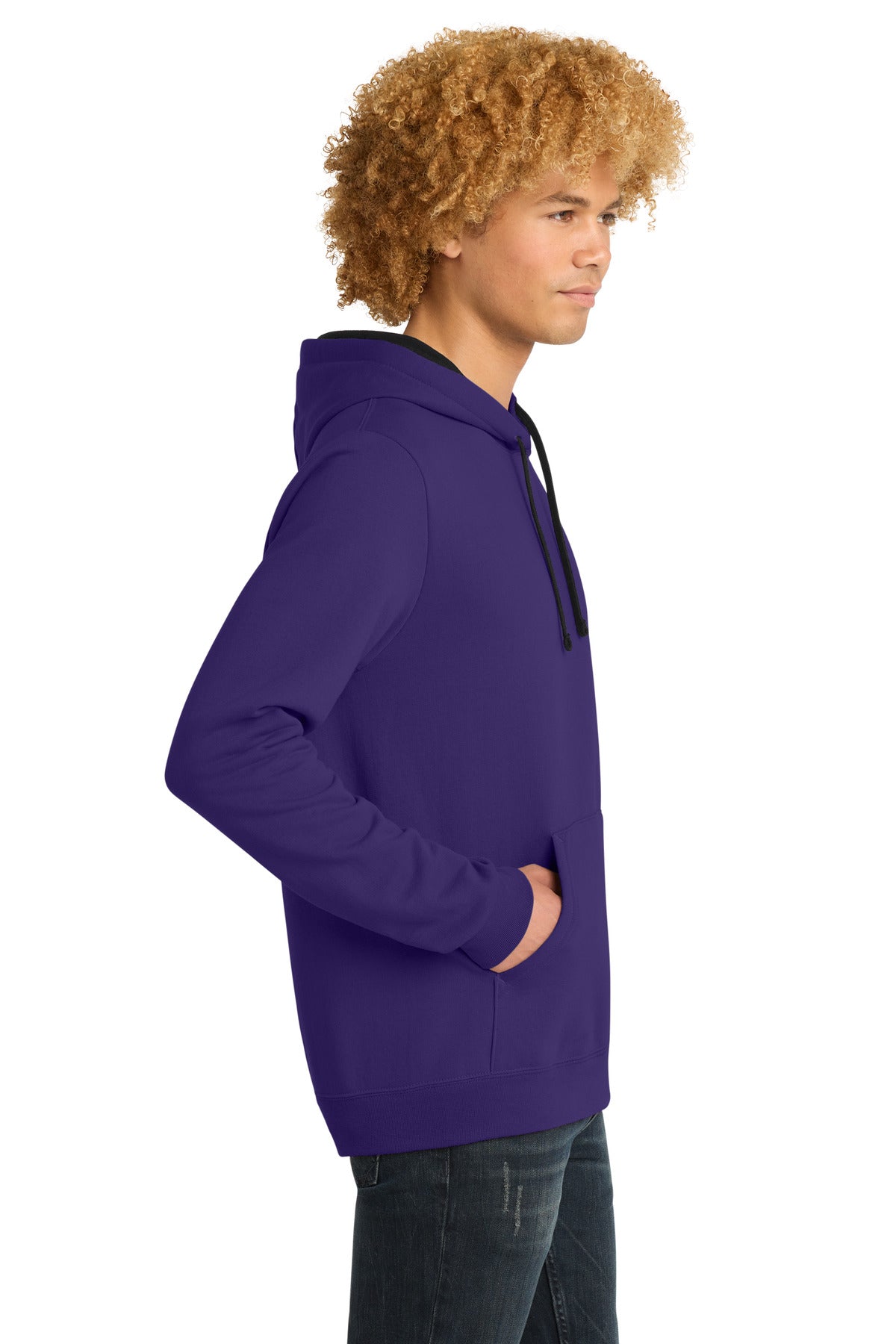Purple District The Concert Fleece Hoodie. DT810