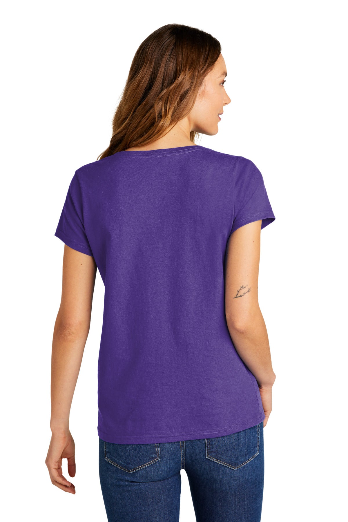 Purple District Women's The Concert Tee V-Neck DT5002
