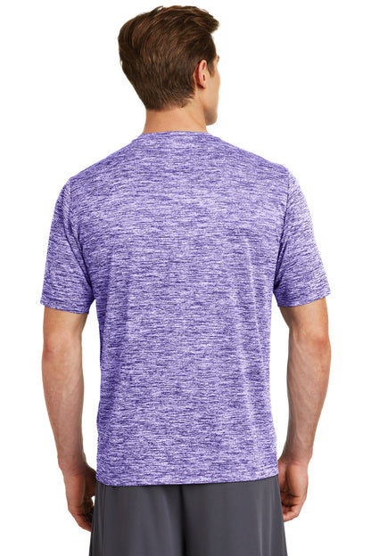 Purple Electrc Sport-Tek PosiCharge Electric Heather Tee. ST390