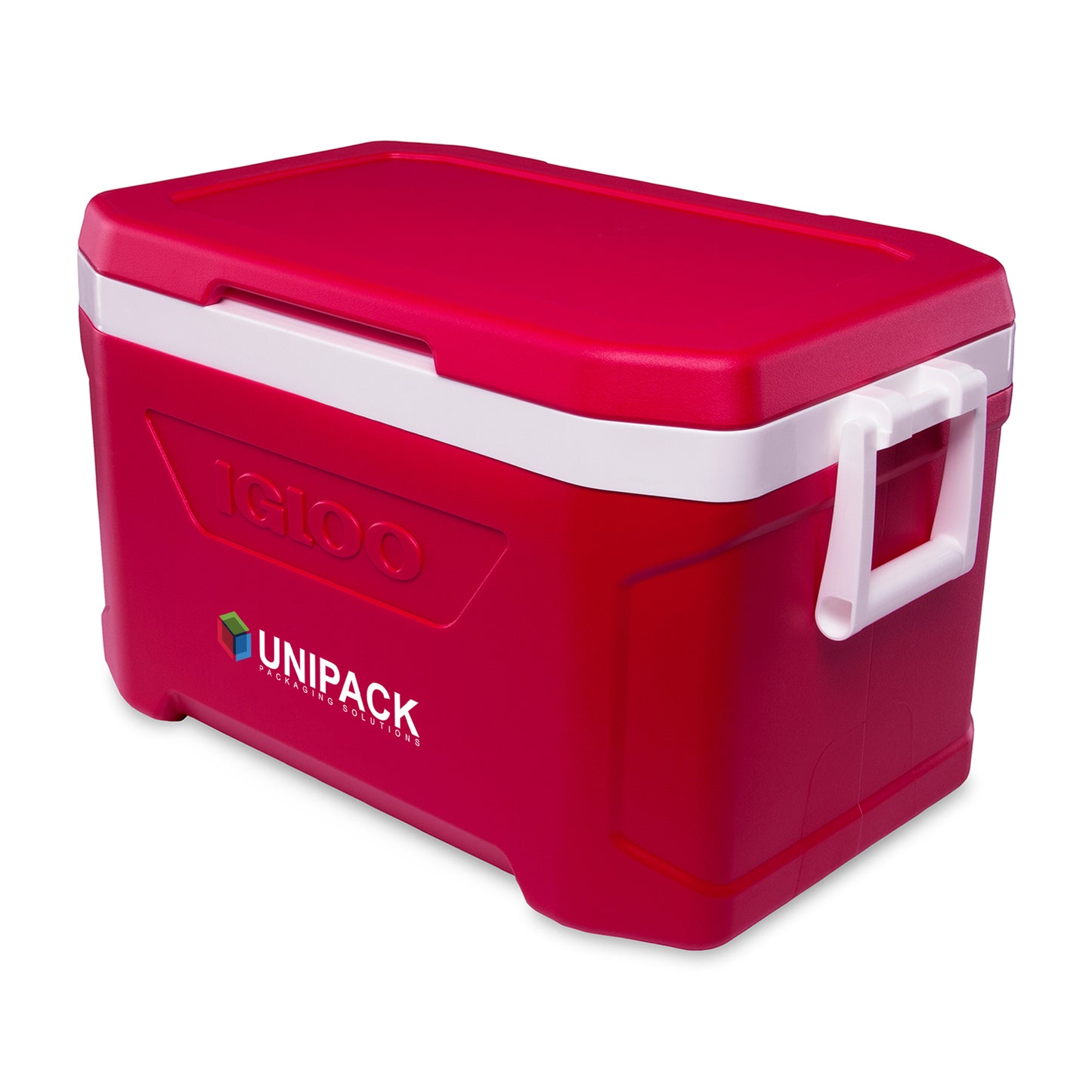 White-Red Star Igloo® Profile II 50 Qt Cooler