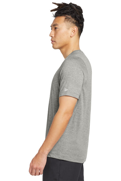 Rainstorm Grey New Era Series Performance Crew Tee. NEA200